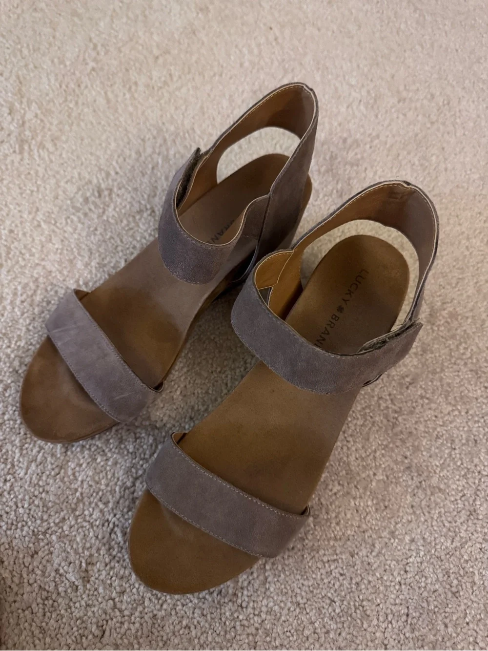 Lucky Brand Kamilia Wedge Sandals